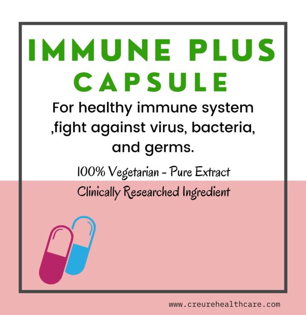 Immune Plus has a medicinal herbs, it helps in meeting the daily requirement of Vitamins and Minerals. It helps to boost the immune system and maintain good health.