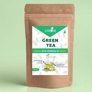green tea pouch