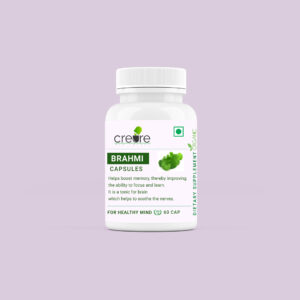 Brahmi It protects the brain from oxidative and neurotoxic damage. It enhances cognitive ability and mental clarity. It helps to reduce nervous tension, anxiety, stress and sleeplessness.