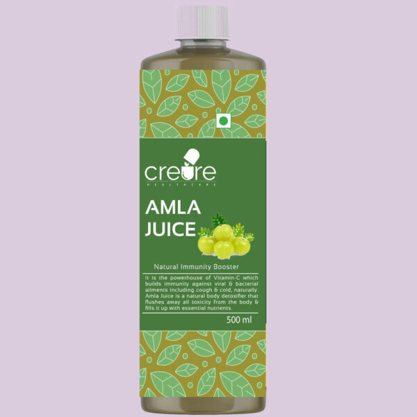 Shop Creure Amla Juice online in India. Choose from a wide range of Herbal Products. Amla is a natural source of Vitamin C builds immunity against viral & bacterial ailments including cough & cold, naturally.