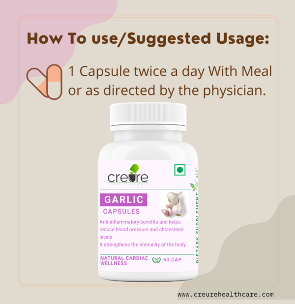 How to use garlic capsule